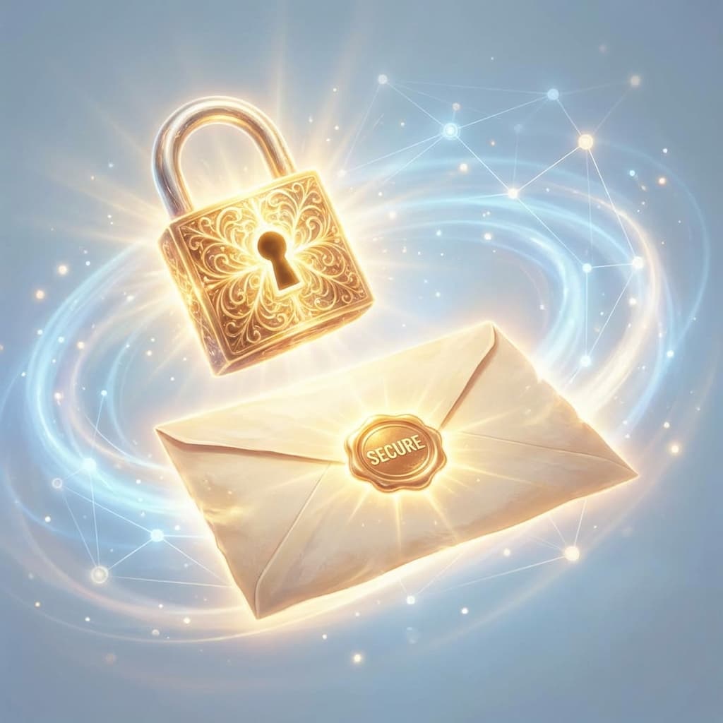 Protección de datos y seguridad garantizada Candado dorado que representa seguridad y protección de datos